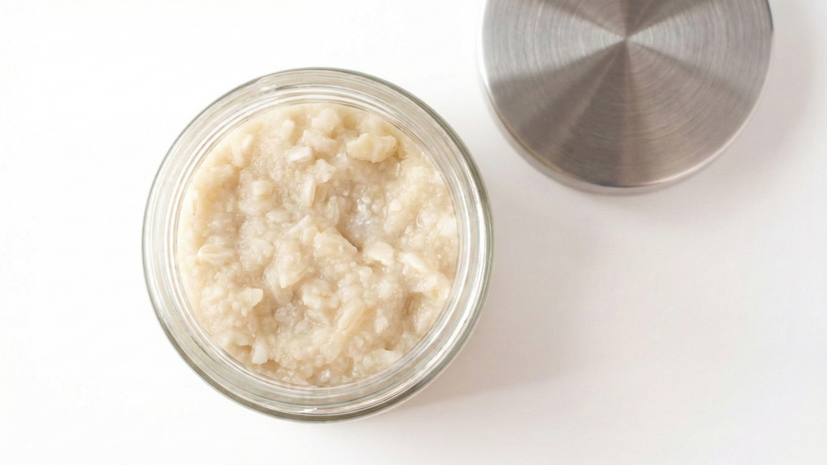 塩麹を上から撮影したところ