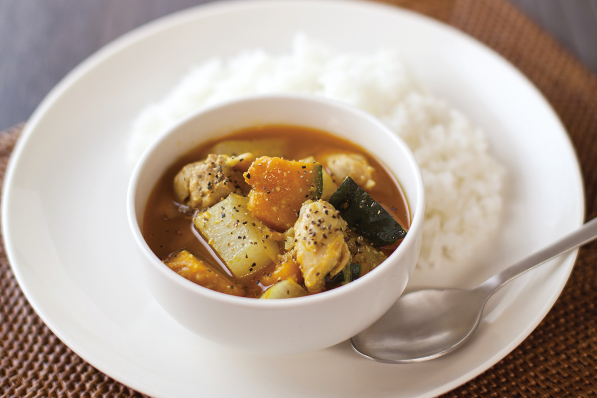 塩麹を使ったカレー