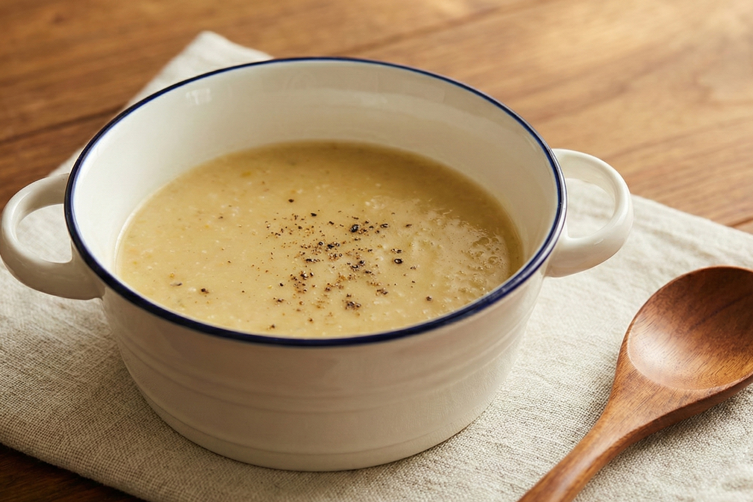 さつまいも甘酒ポタージュのできあがり