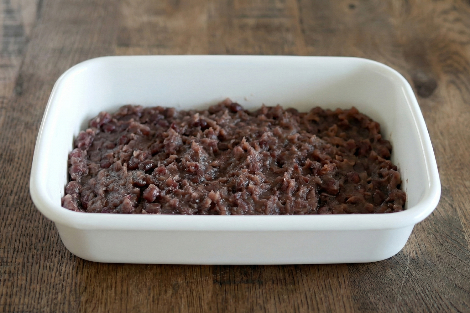 ヨーグルトメーカーで作った発酵あんこのできあがりイメージ