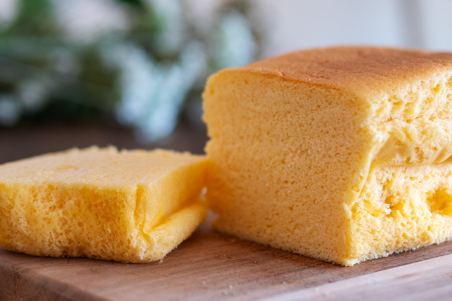 米粉とヨーグルトの台湾カステラ