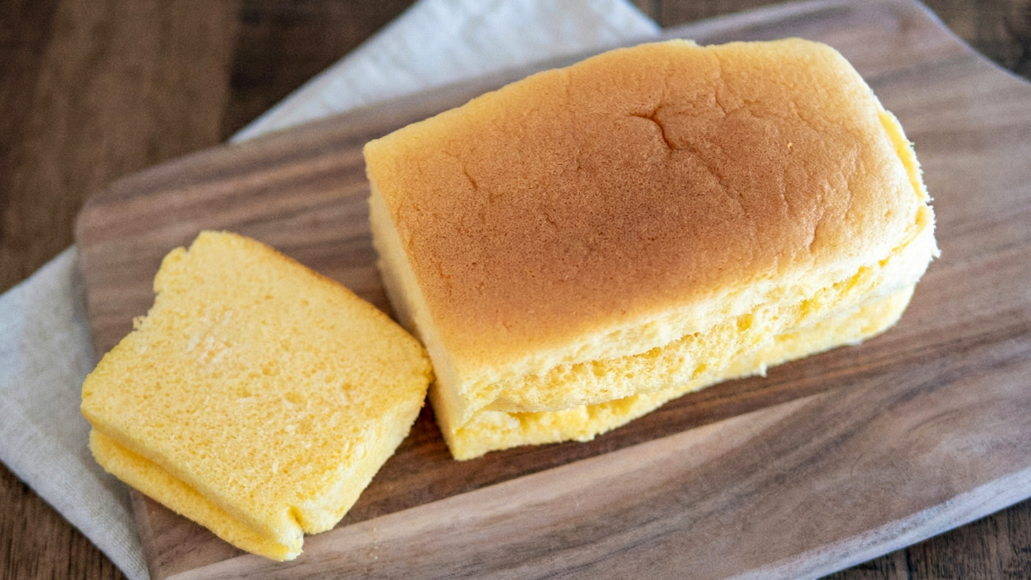 米粉の台湾カステラのレシピ