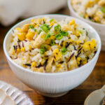 塩麹で卵とひじきの混ぜご飯