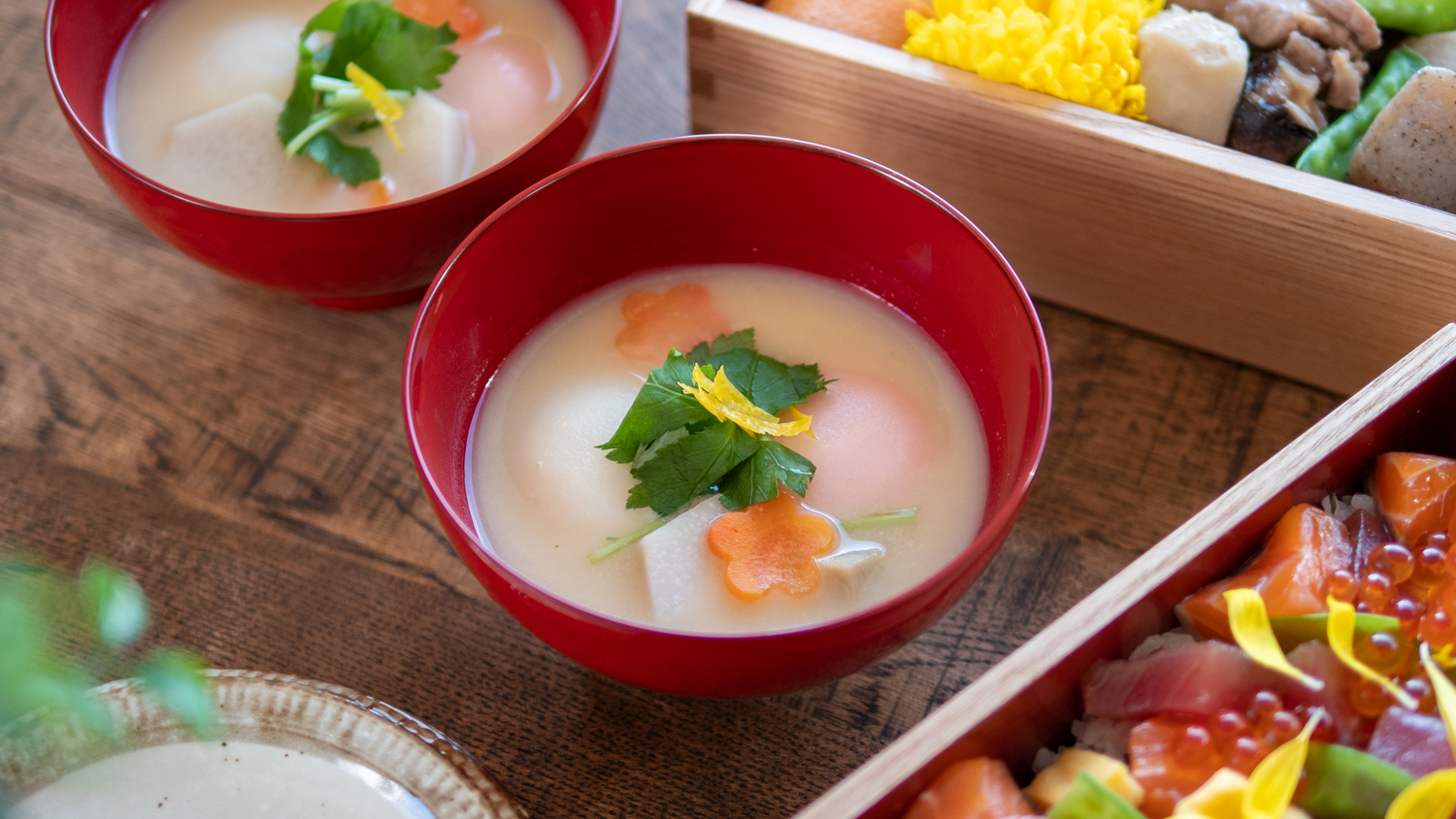 白味噌のお雑煮