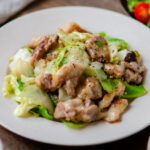 豚こま肉とキャベツの旨塩炒め